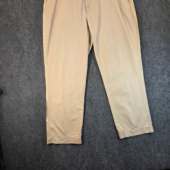 Polo Ralph Lauren Khaki Chino Pants Mens 38x30 Pima Cotton Classic Neutral - Picture 5 of 13